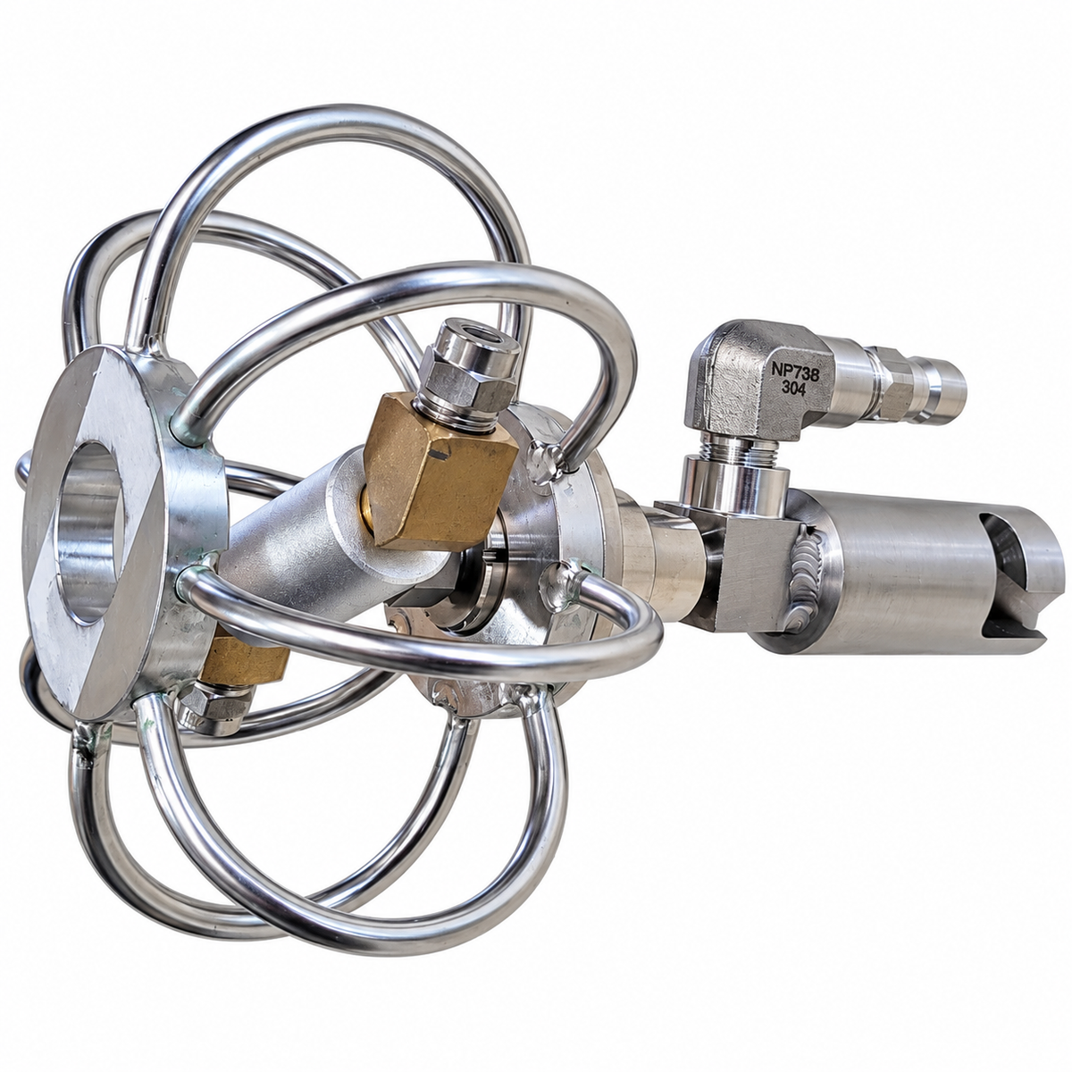 Rotating Pipe Washer Attachment Kit