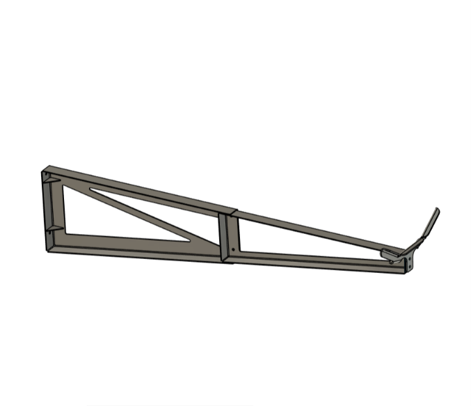 Forklift Mount Support Arm