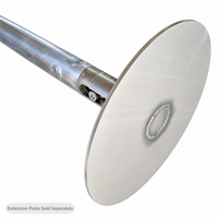 Round Push Plate Attachment